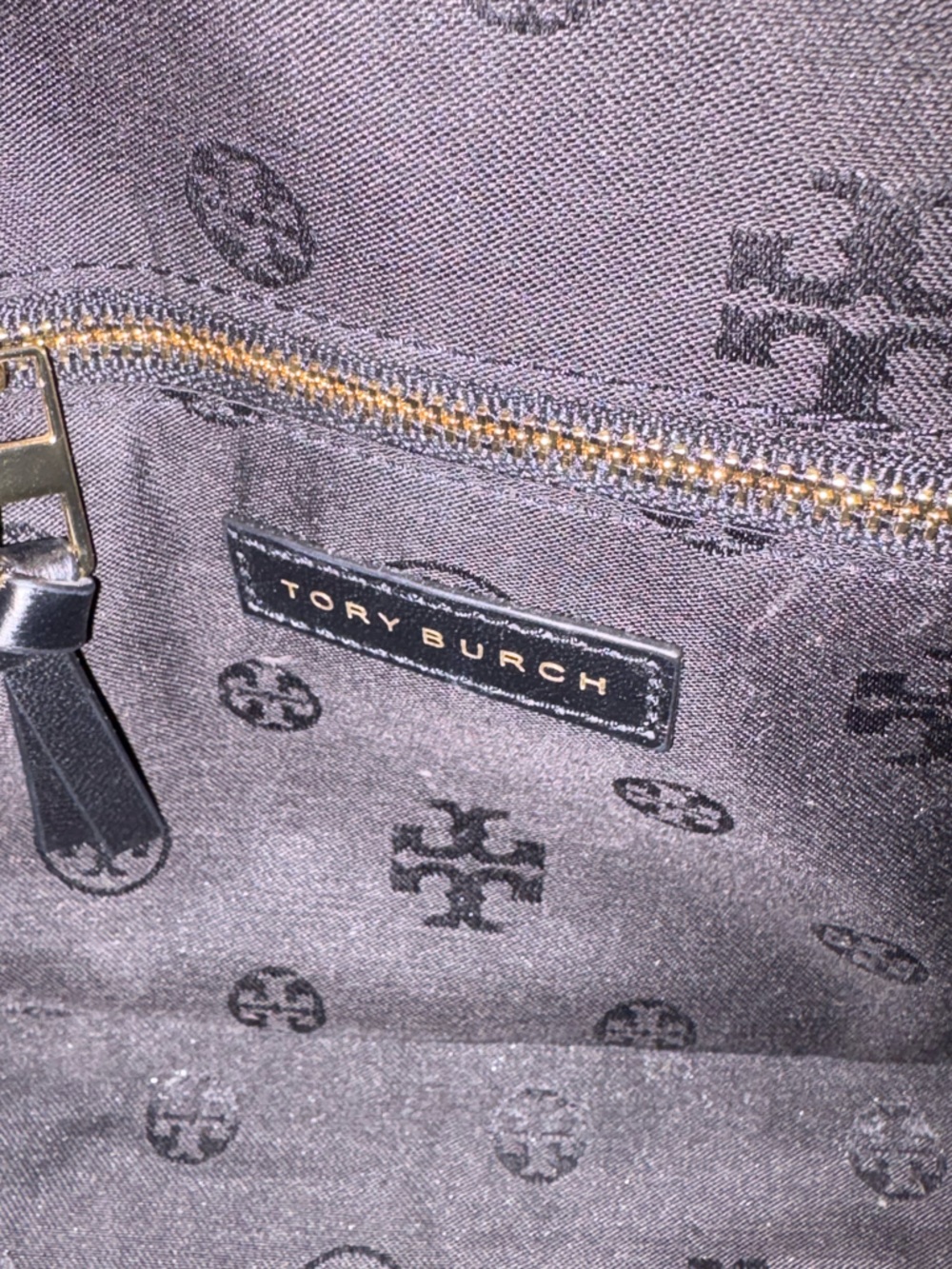 Tory Burch Quilted Alexa Black Shoulder Bag - Picture 7 of 7